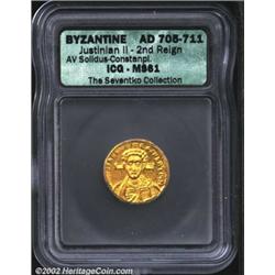 Justinian II, A.D. 705-711 (second reign).
