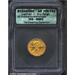 Justinian II, A.D. 705-711 (second reign).