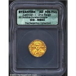 Justinian II, A.D. 705-711 (second reign).