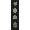Four piece piefort essai lot as follows:  Formerly offered as lot 4647 in David Aker's August,