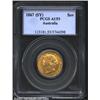 Victoria gold sovereign 1867-Sydney,