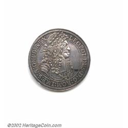 Leopold I (the Hogmouthed) taler 1680 Hall,