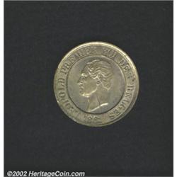 Copper-nickel pattern 20 cents 1861/1860,