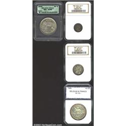 Belgium and colonies including: Belgium 1/2 franc 1844,