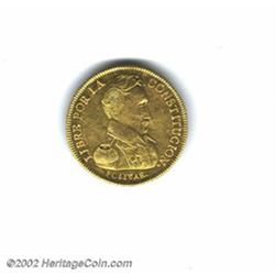 Republic gold 8 scudos 1836-LM,