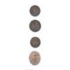 Small lot of Bolivia and Peru silver medals and proclamations including: Bolivia,