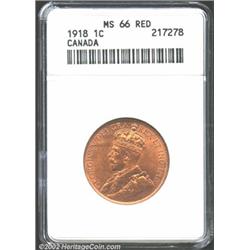 George V 1 cent 1918,