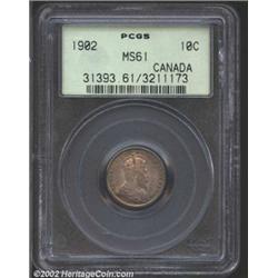 Edward VII 10 cents 1902,