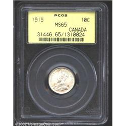 George V 10 cents 1919,