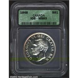 George VI dollar 1948,