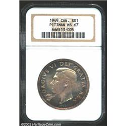 George VI dollar 1949,