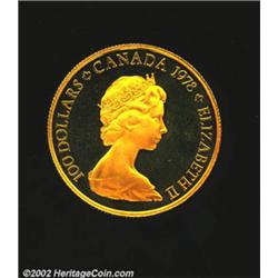 Elizabeth I gold 100 dollars 1978,