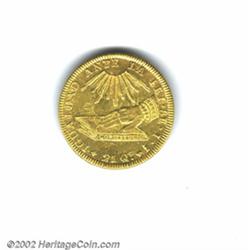 Republic gold 8 escudos 1836 So-IJ,