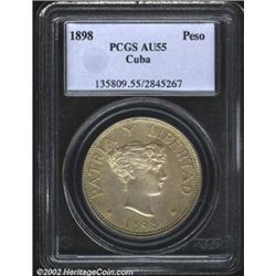 Republic peso 1898,