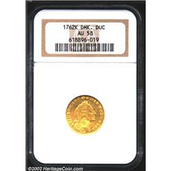 Frederik V gold XII Mark 1762-K,