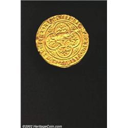 Charles VI gold 1 ecu d'or a la couronne ND (1380-1422),