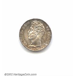 Charles X 1 franc 1828-H,