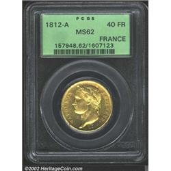 Napoleon I as Emperor gold 40 francs,