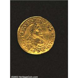 Erfurt. Gustaf II Adolphus gold ducat 1633,