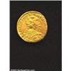 Mainz. Johann Philip gold ducat 1655, Bust left/Arms, F-1656, KM-107, AU.