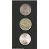 Image 2 : Prussia. Three-piece lot including: taler 1819-D, KM-396.
