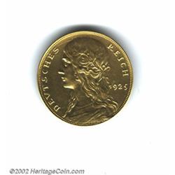 Goetz 1925 pattern 5 mark in gold,