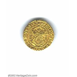 Henry VIII gold crown ND (1509-47),