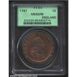 George III penny 1797,