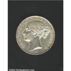 Victoria Young Head crown 1847,