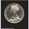 Victoria Gothic crown 1847 UNDECIMO,