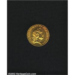 George I gold 1/4 guinea 1718,