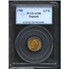 George III gold 1/3 guinea 1799,