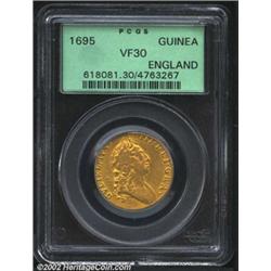 William III gold guinea 1695,
