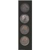 George III and George IV crowns as follows: 1818 LVIII,