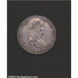 Ferdinand VII 8 reales 1817 NG-M,