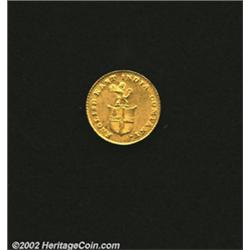 Madras Presidency. East India Company gold 5 rupees ND (1820),