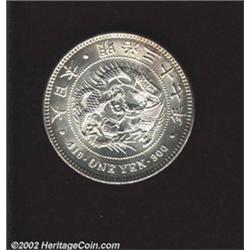 Meiji 37 (1904) one yen,