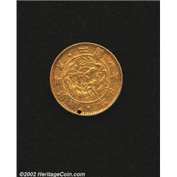 Meiji 3 (1870) gold 2 yen,