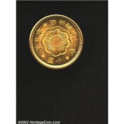 Meiji 41 (1908) gold 10 yen,