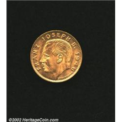 Prince Franz Josef II gold 10 franken 1946-B,