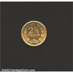 Republic gold 2-1/2 pesos 1871 Go-S,