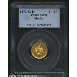 Republic gold 2-1/2 pesos 1872 Zs-H,