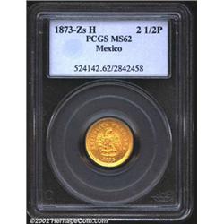 Republic gold 2-1/2 pesos 1873 Zs-H,