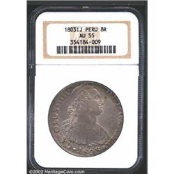 Charles IV 8 reales 1803-IJ,