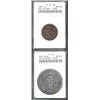 Image 1 : A pair of proofs as follows: 1 centavo 1903,