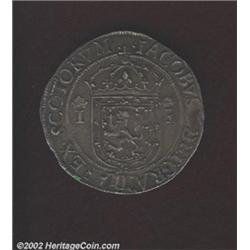 James VI silver ryal 1568,