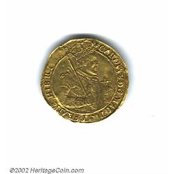 Charles I gold unit ND (1625-34),