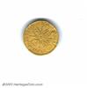 Image 2 : James VIII pattern shilling (or guinea) 1716 in gold,