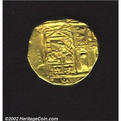 Philip IV cob gold 8 escudos ND (1621-65),