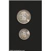 Image 2 : Minor pair including: 50 centimos 1885 MS-M,